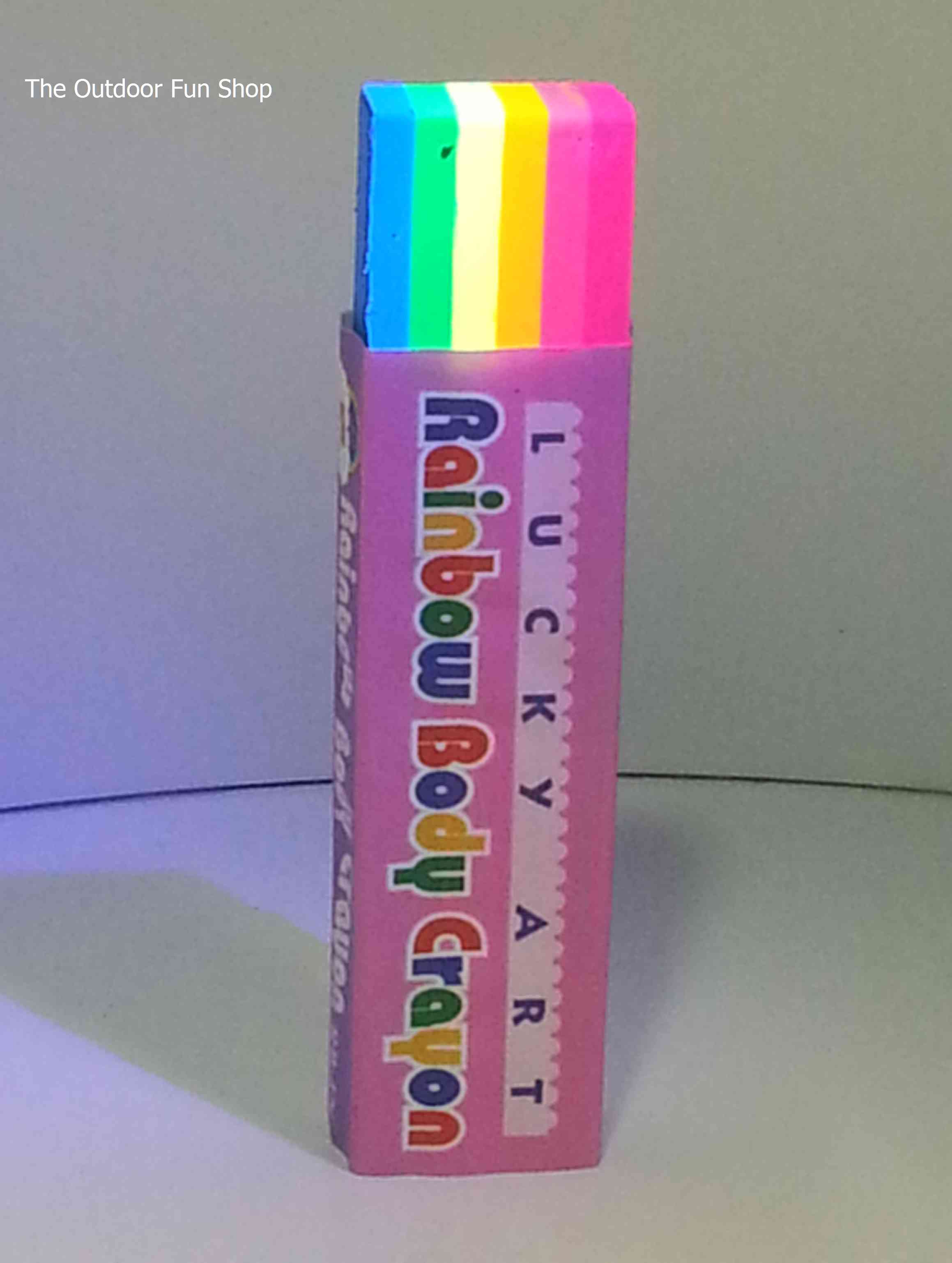 Rainbow Body Crayon single